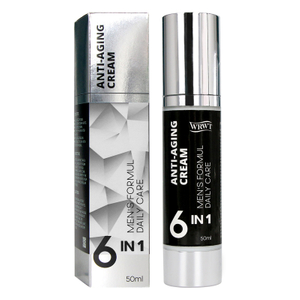 Crema facial antiarrugas para hombre